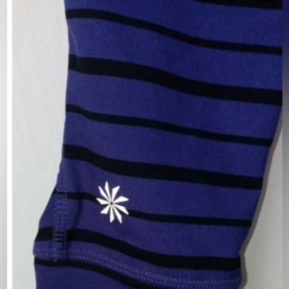Athleta Relay Striped Leggings, Size Small, Good Condition - Picture 5 of 5